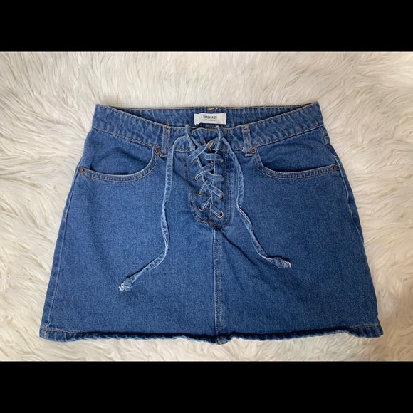 Forever 21 Denim skirt - Picture 1 of 3